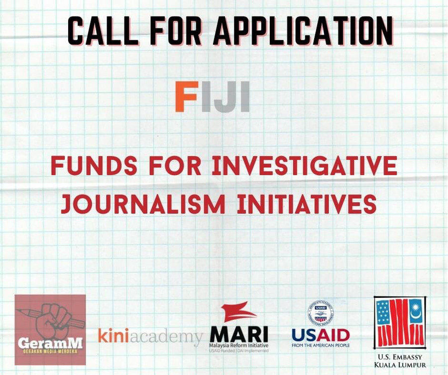 Funds for Investigative Journalism Initiatives (FIJI) is now open