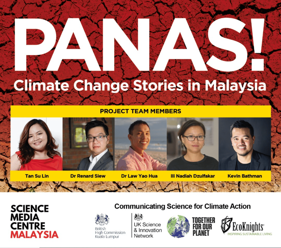 Science Media Centre (SMC) Malaysia launches PANAS! Climate Change Stories in Malaysia