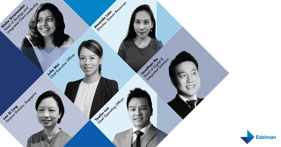 Edelman Singapore unveils new leadership team